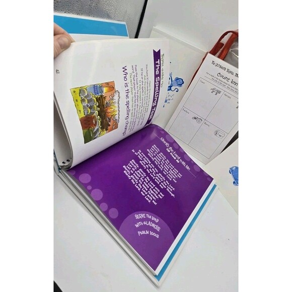 The Ultimate Travel Time Bible -CD Activity Story Books Case No Stickers Pencils - Picture 15 of 16